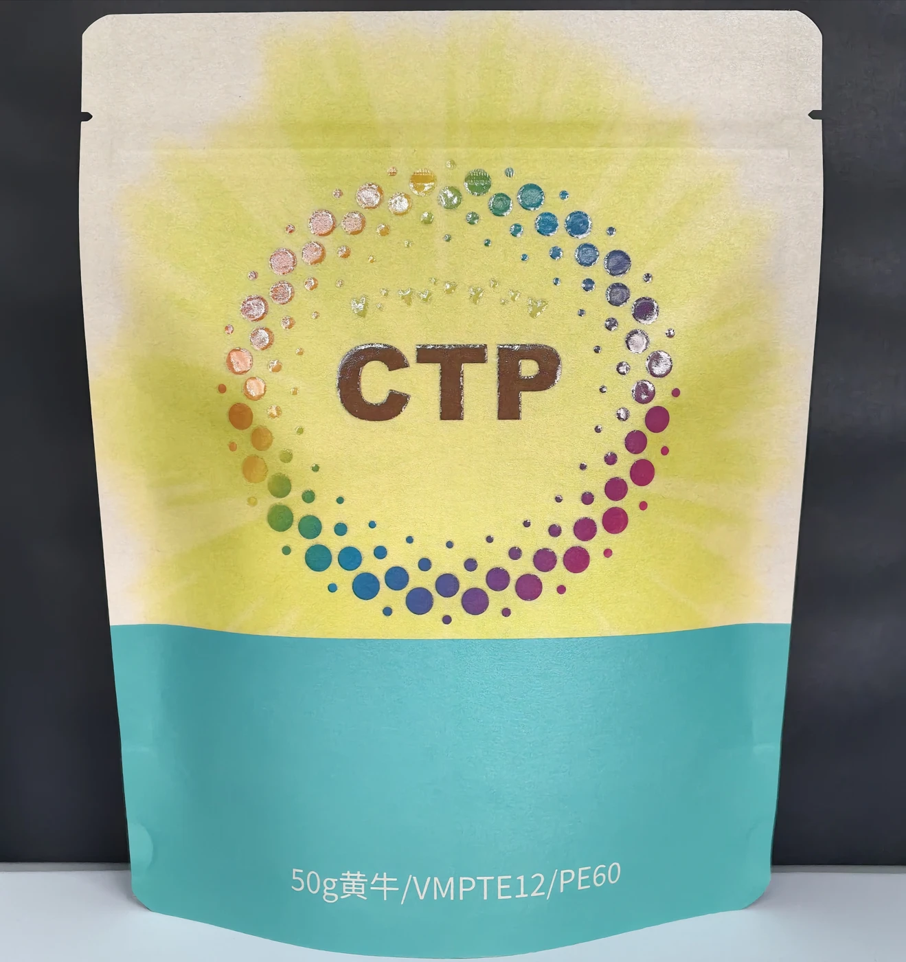 Photographed printed packaging sample 11
